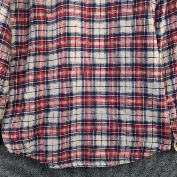 Oakwood Mountain Men's Shacket Jacket Multi Large Long Sleeve Sherpa Lined - Picture 7 of 14